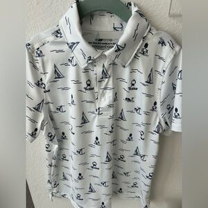 Boys Vineyard Vines Performance Sankaty Polo